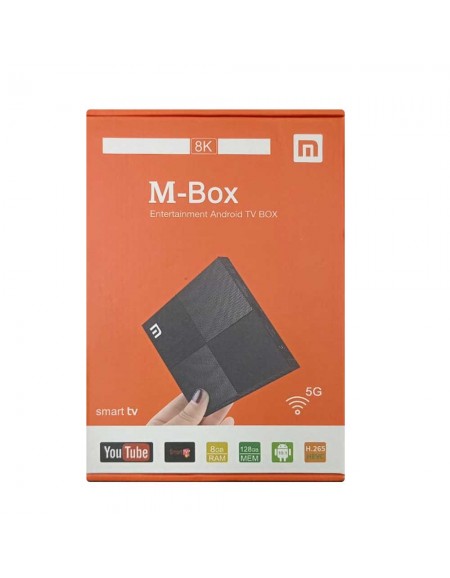 Receptor M-Box 8K Smart TV...