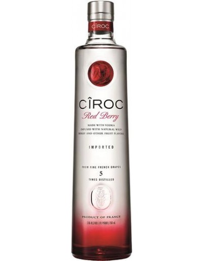 BEBIDA CIROC VODKA RED...