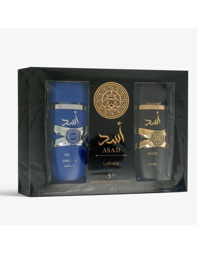 KIT PERFUME LATTAFA ASAD 5...