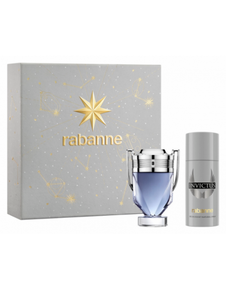 KIT INVICTUS EDT 100ML+DEO...