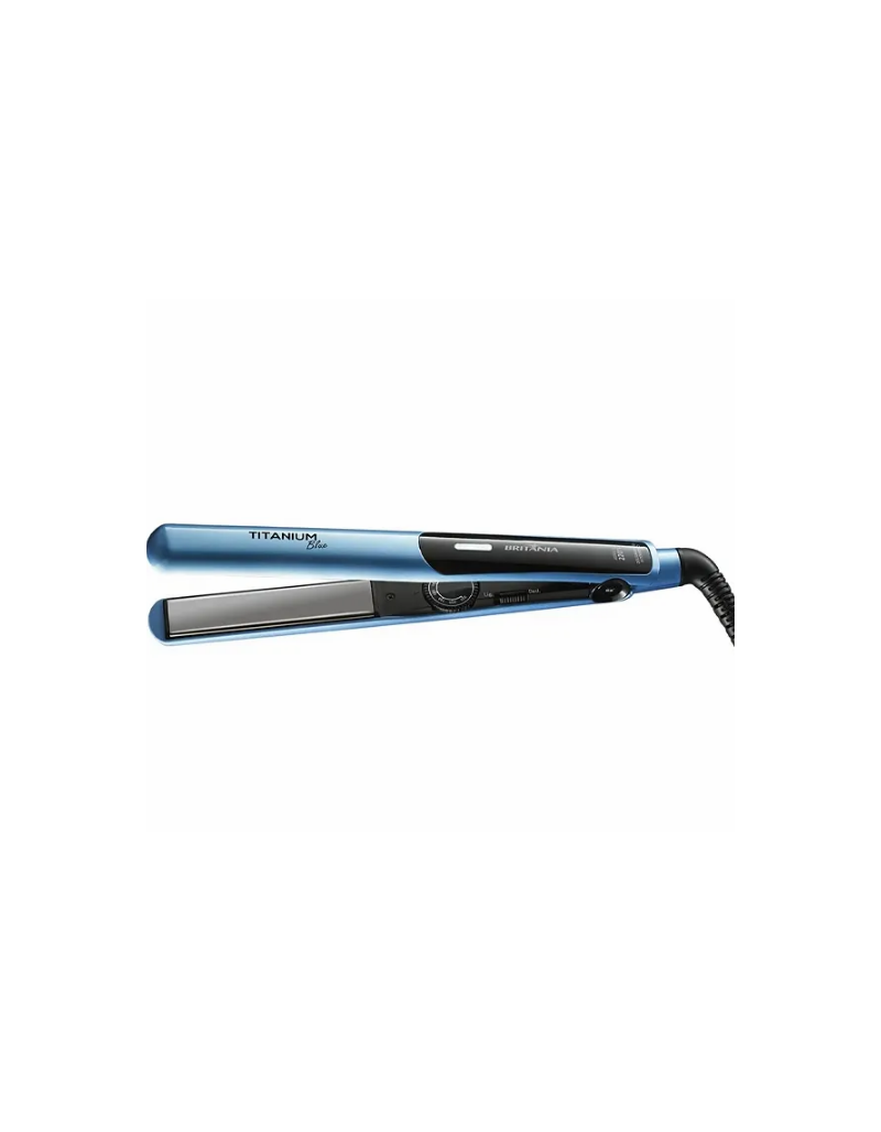 Prancha Britania Titanium Blue Bivolt